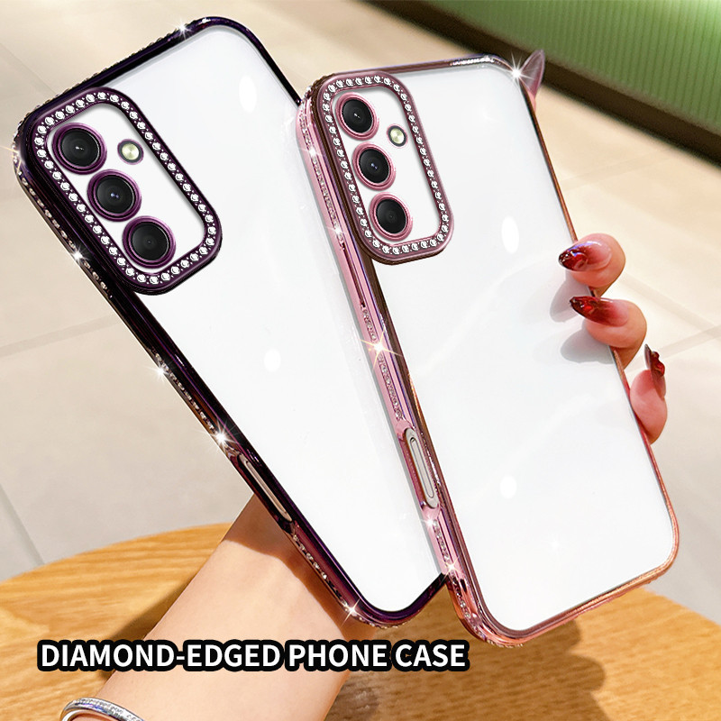 Samsung S25 SM-S931B SM-S931B/DS SM-S931E SM-S931E/DS SM-S931U SM-S931U1 Electroplated โปร่งใสเคสโทร