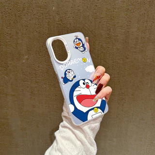 เคสโทรศัพท์ ใช้กับ Samsung Galaxy A15 A54 A53 A52 A34 A50 A05 A05s A12 A13 A14 A23 A04 A03s A51 A21s A11 โดราเอมอนหลากหล