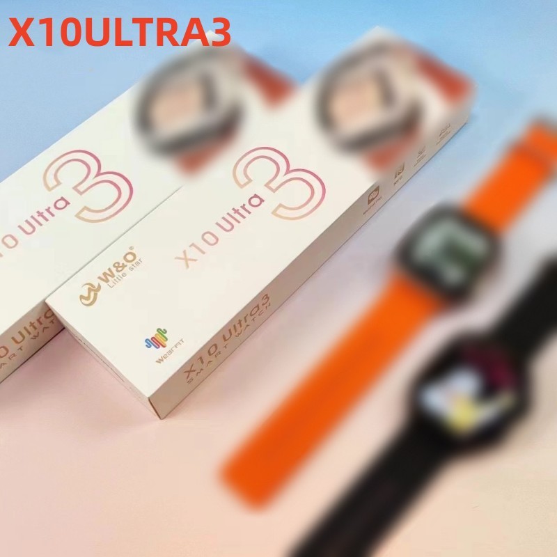 X10ultra3 สมาร์ทวอทช์บลูทูธโทร NFC กีฬาข้อมูลสุขภาพเตือน S10 โรงงานนาฬิกาอัจฉริยะ