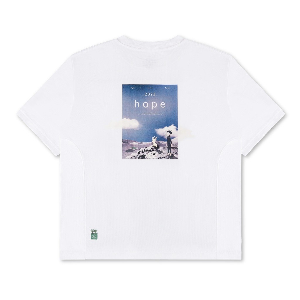 STA.STA.olulo tee เสื้อโอเวอร์ไซซ์ สกรีนลาย Moon & Earth (Oversize T-shirt Moon & Earth ver. - olulo