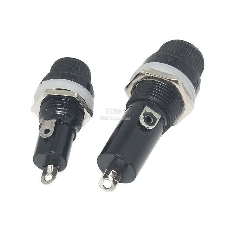 FUSE 6 * 30 5 * 20MM FUSE Holder หลอดแก้ว FUSE Holder FUSE Holder ทนอุณหภูมิสูง Bakelite
