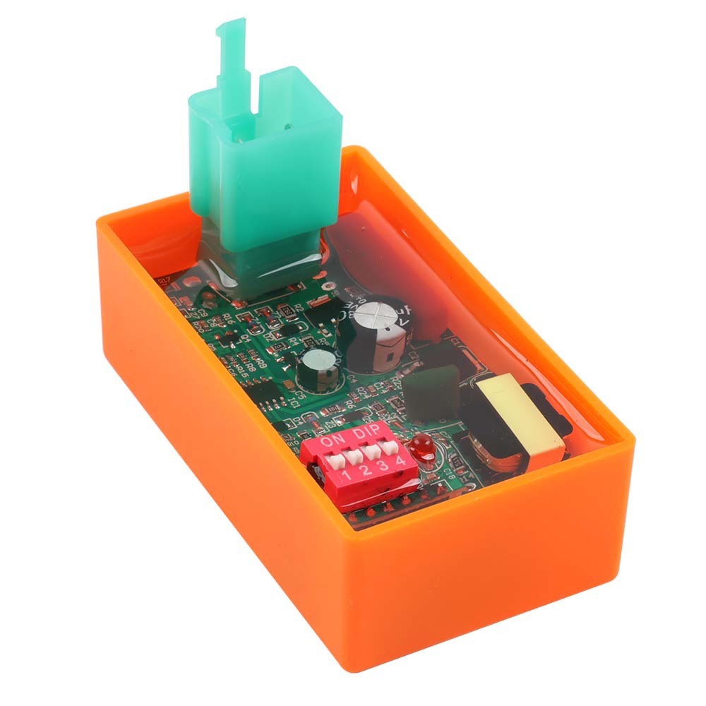 รถจักรยานยนต์ Igniter เหมาะสําหรับ LF110 C110 4-Pin พร้อม DIP Dial สวิทช์ Igniter