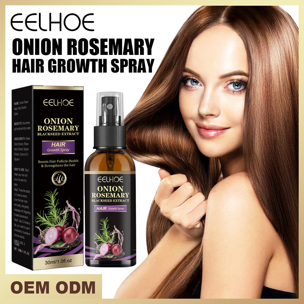 EELHOE#Deep Conditioning Hair and Scalp Care Spray8cc Gloss Hot Selling Hair Rosemary Hair Spray Moi
