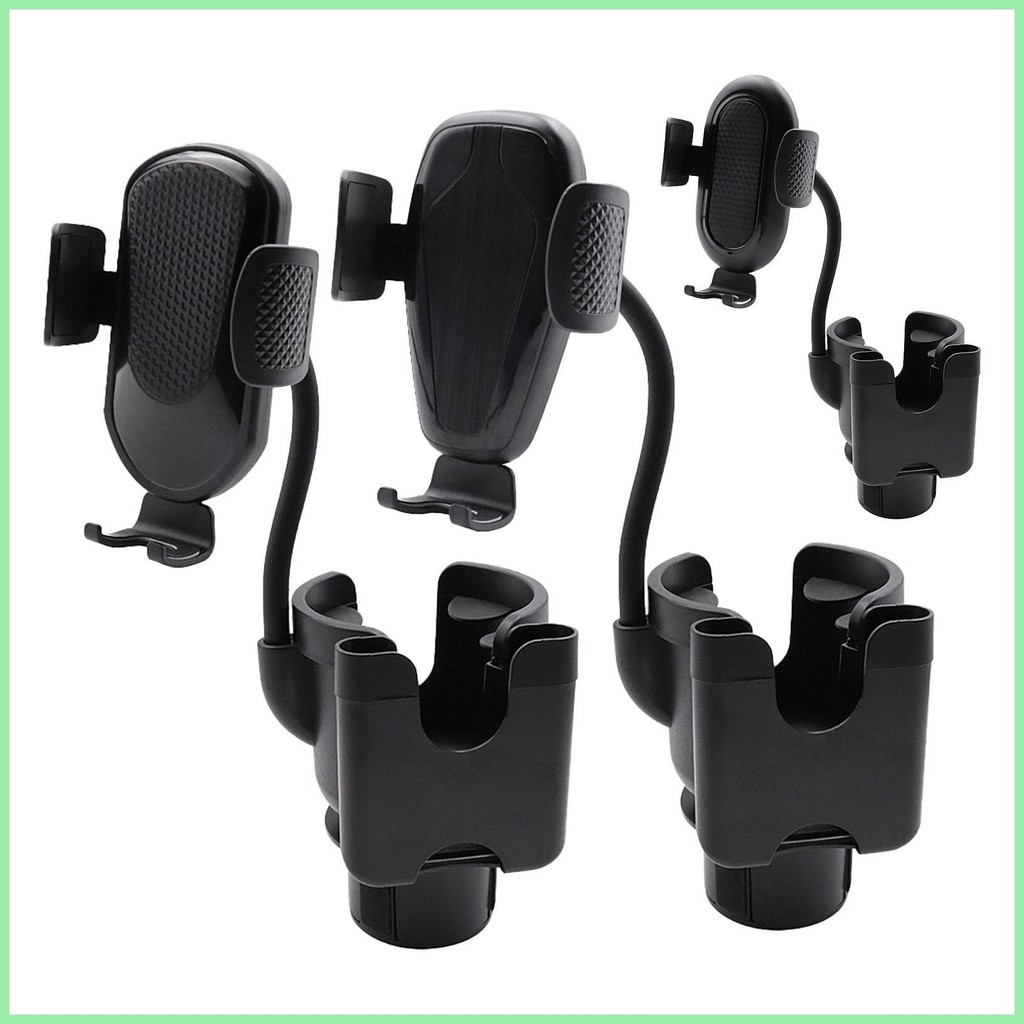 ที่วางโทรศัพท์ในรถยนต์ที่วางแก้วที่วางโทรศัพท์มือถือรถ 360rotes Car Holder Phone Mount Auto Cup Hold