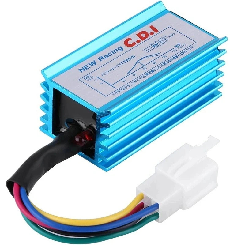 ประสิทธิภาพสูง 5 พิน AC Racing จุดระเบิด CDI Assembly สําหรับ 50 70 90 110 125CC Honda XR50 CRF50 KX