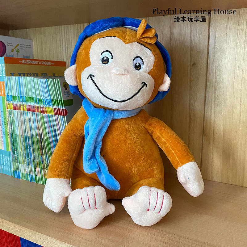 Curious George หนังสือภาพ Curious George Monkey ตุ๊กตาของเล่นตุ๊กตา Ragdoll