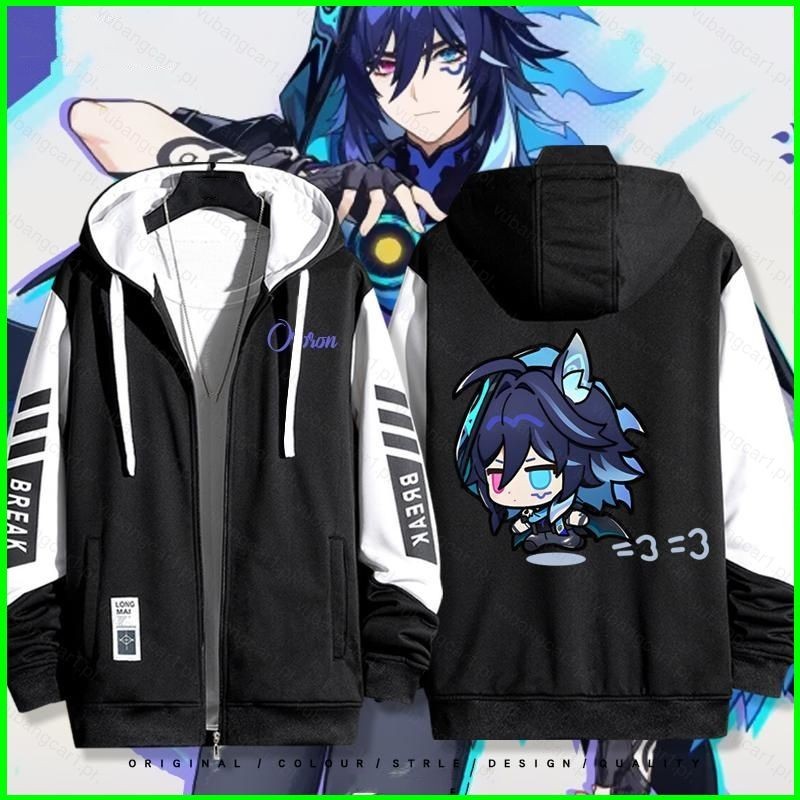 Hoodie Jacket Genshin Impact Ororon Cartoon Anime Design สำหรับทุกเพศ แขนยาว