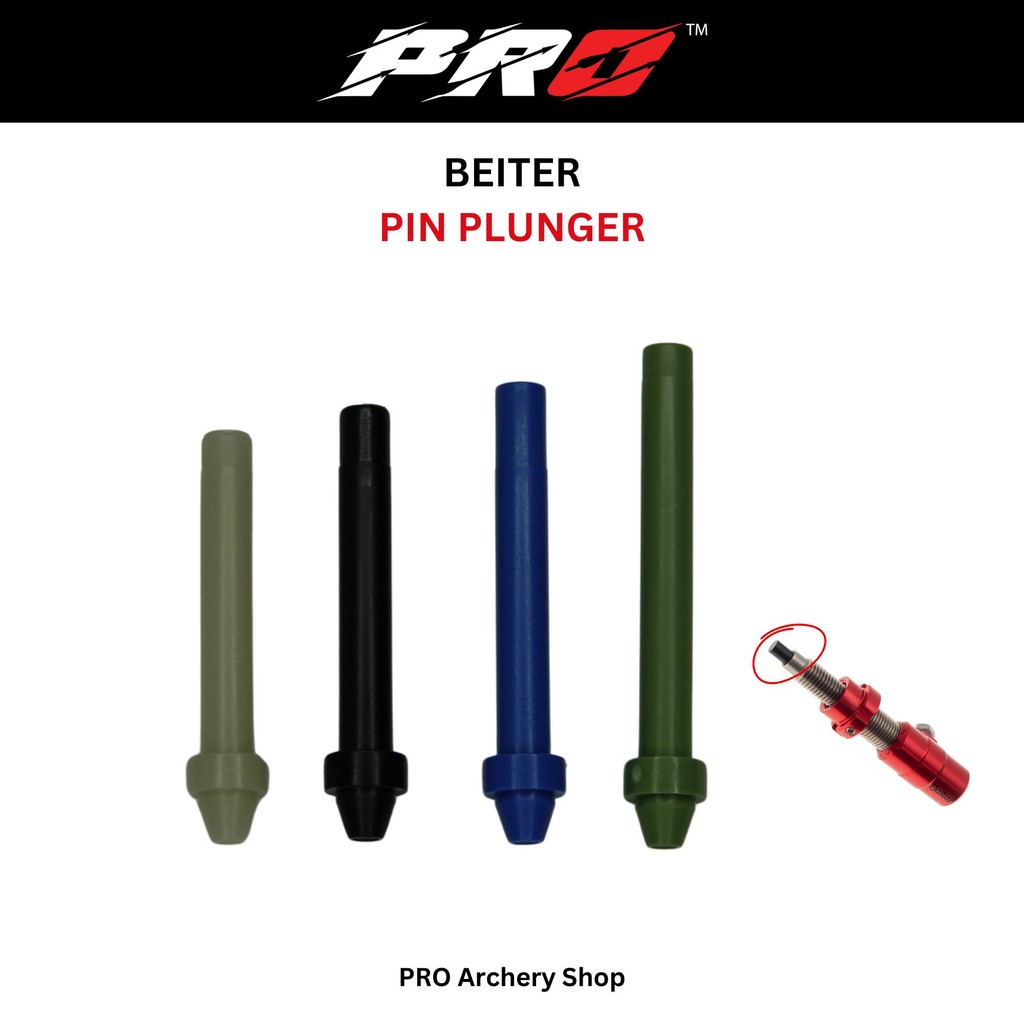 ปุ่มปุ่ม BEITER PIN PLUNGER | PART CUSHION PLUNGER BEITER ORIGINAL / ARCHERY EQUIPMENT