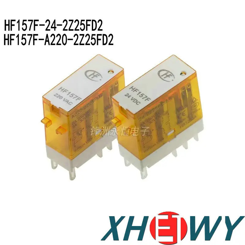 1-2PCS HF157F-24-2Z25FD2 HF157F-A220-2Z25FD2 HF157F 220VAC 24VCD HF157F-24 A230-2Z25FD2 12-2Z25FD2 ร