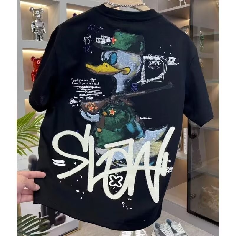 COD 2025P20 (Mercerized Cotton Lycra) B-699 Black/White/S-5XL Size new23 EQMP