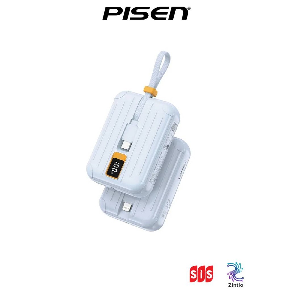 PISEN พาวเวอร์แบงค์ TS-D326 Power Tiny 22.5W 10000mAh Dual-cable quick charging Powerbank