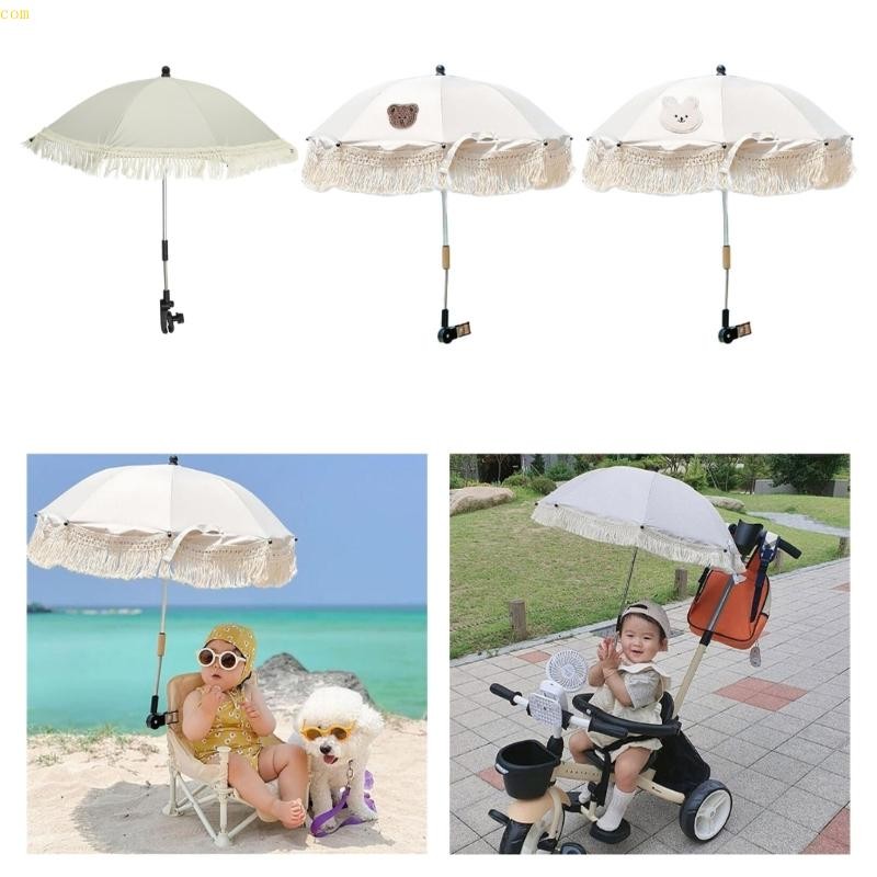 CBY* Universal Fringe Bohemian Style Sun Umbrella Fashion Rust-proof Accessories