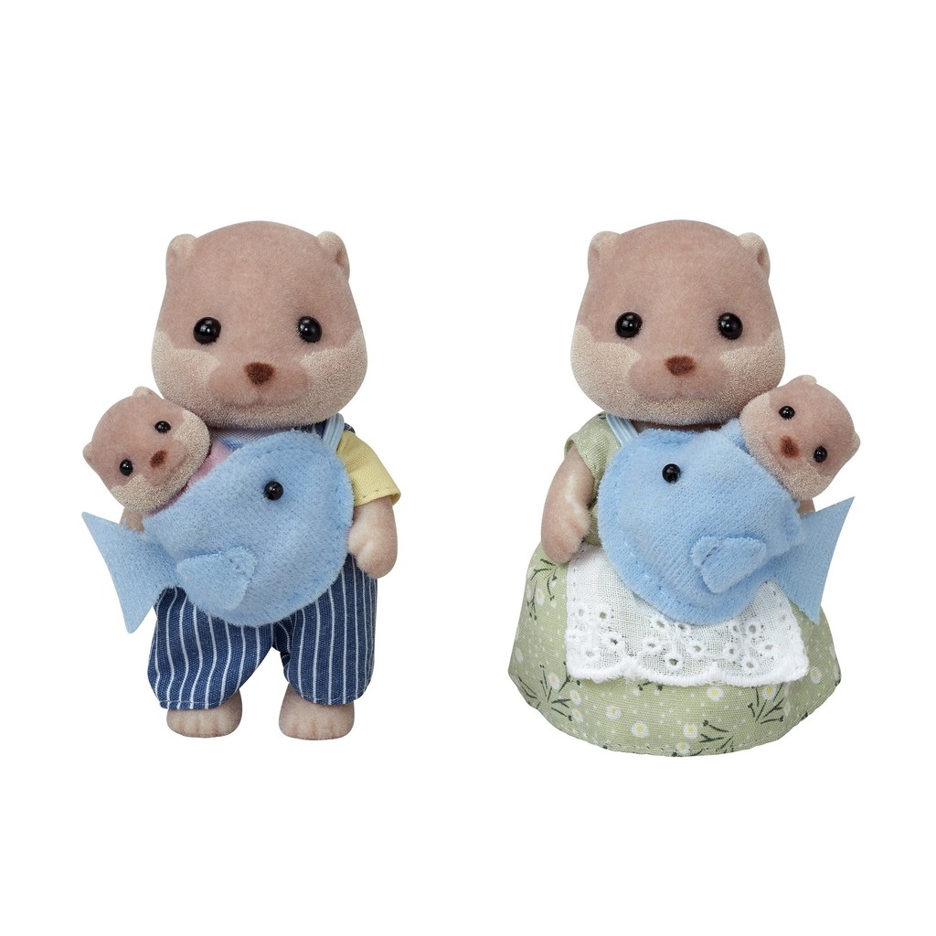 EPOCH Sylvanian Families Doll [Otter Family] FS-32