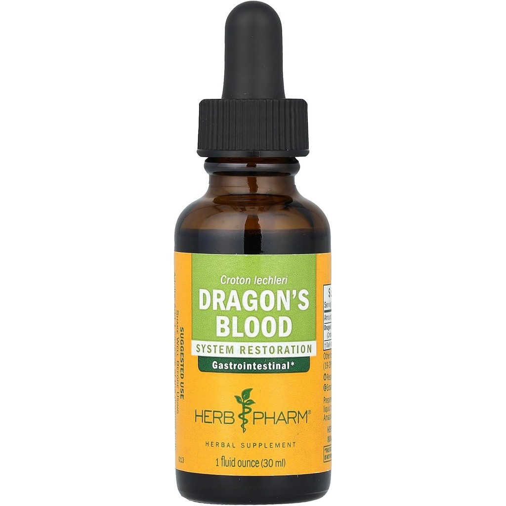 Herb Pharm Dragon's Blood Liquid Tree Sap for Digestive Support - 1 Ounce (DDRAG01)