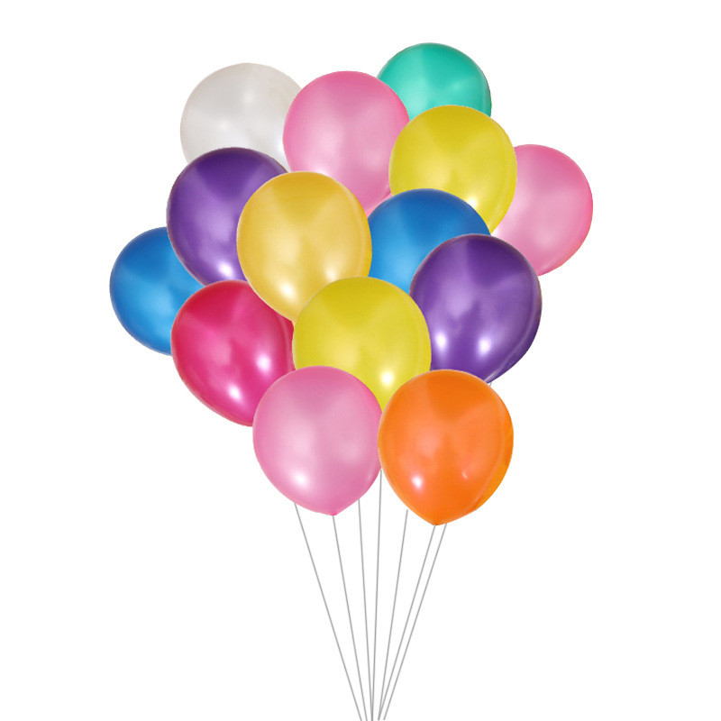 100ชิ้นมุก10นิ้วลูกโป่งน้ํายางฉลองงานแต่งงานตกแต่งห้องจัดงานแต่งงานเทศกาลพรรคลูกโป่ง - รูปที่ 3