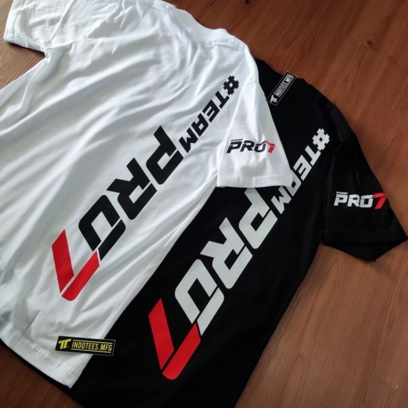 Team Pro7 Bild Car T-Shirt Pro Seven อะไหล่รถยนต์