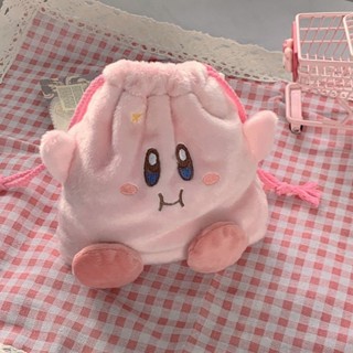 น่ารัก Star Kirby Drawstring Bag กระเป๋าผ้าการ์ตูน กระเป๋าเค…
