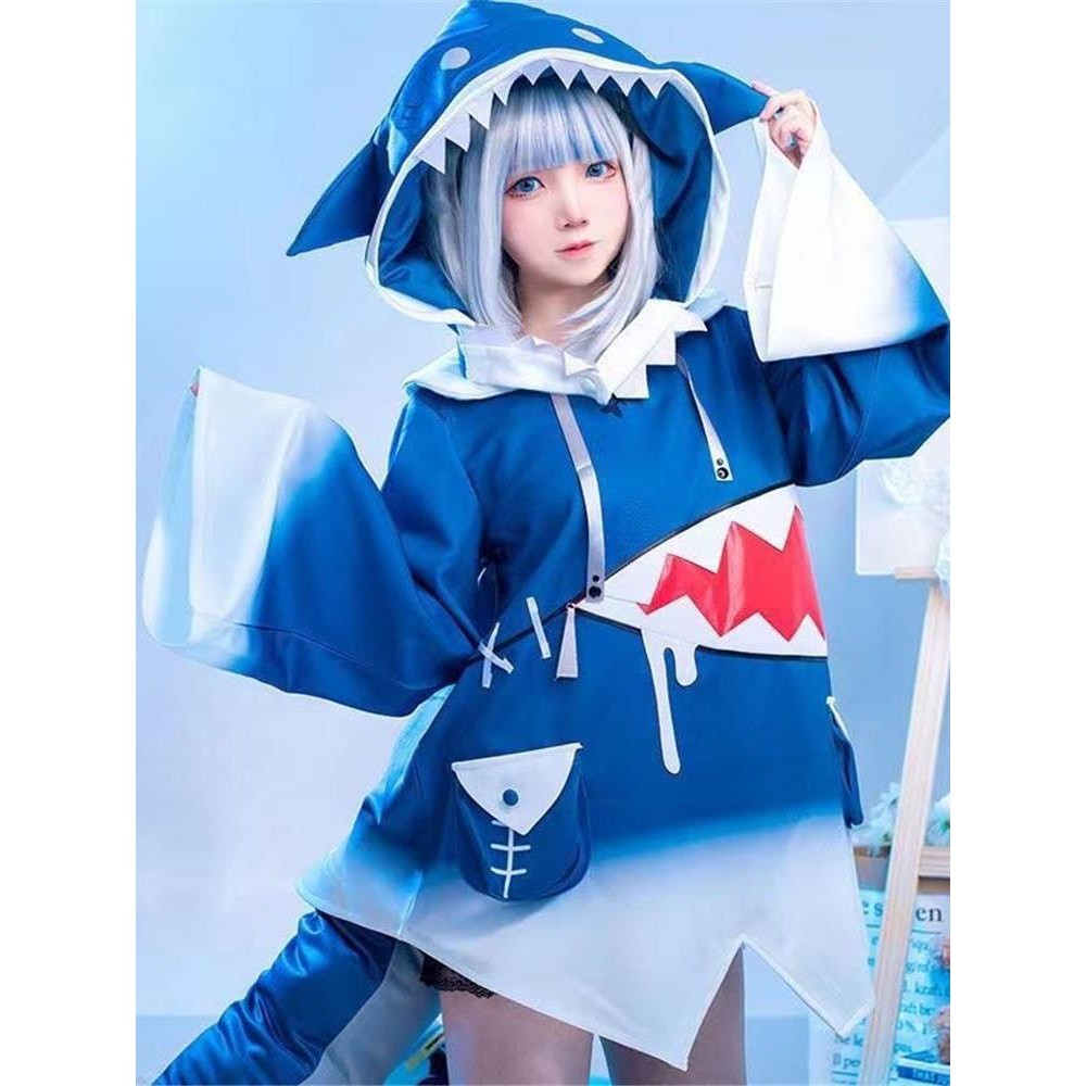 ชุดผีฮาโลวีน ฮาโลวีน เครื่องแต่งกายcosplay Halloweenน่ารักของGura Hololive ENGwar