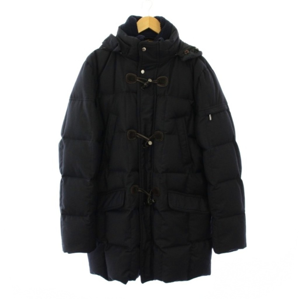 MooRER Duffle Coat navy Direct from Japan Secondhand