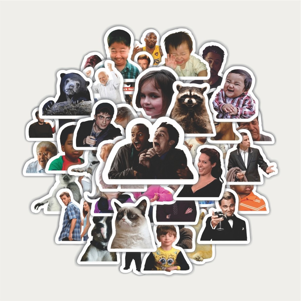 สติ๊กเกอร์แพ็ค Meme2 สติ๊กเกอร์ - World Meme pack 02 | สติ๊กเกอร์ TUMBLR | สติ๊กเกอร์แล็ปท็อปสําหรับ