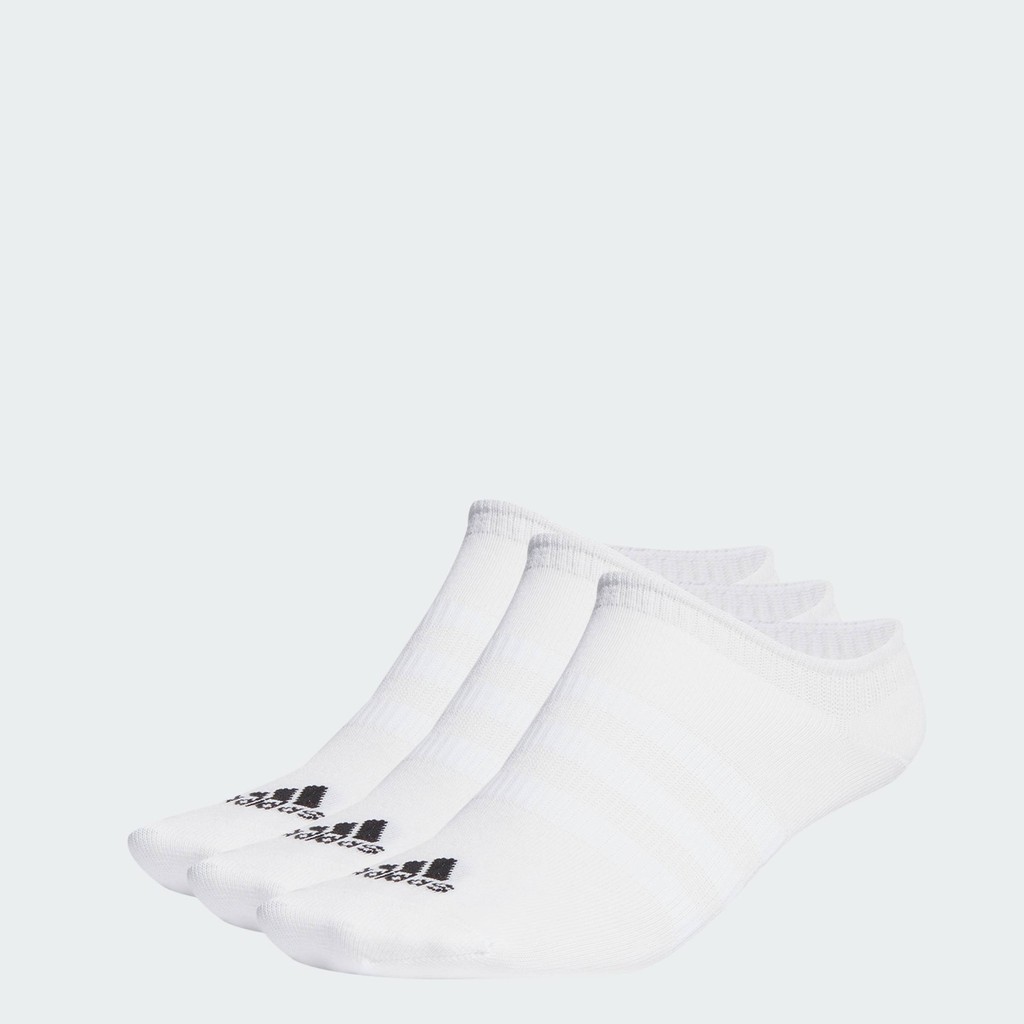 adidas ไลฟ์สไตล์ ถุงเท้าซ่อนขอบแบบบางและเบา (3 คู่) Unisex สีขาว HT3463