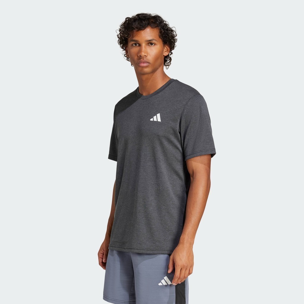 adidas Gym & Training เสื้อยืด Train Essentials Feelready Novelty ผู้ชาย สีดำ JE5706