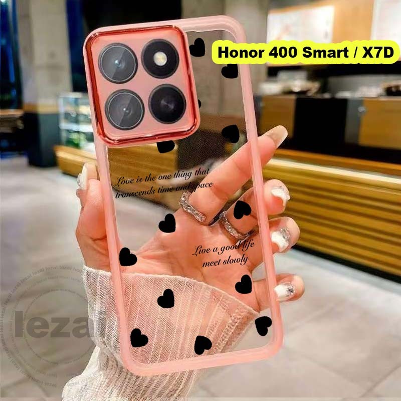 เคส Honor 400 Smart 400Smart 5G เคส Honor X7D X7 d ปลอกกันกระแทกแบบนุ่มกล่องฝาหลังแบบใส