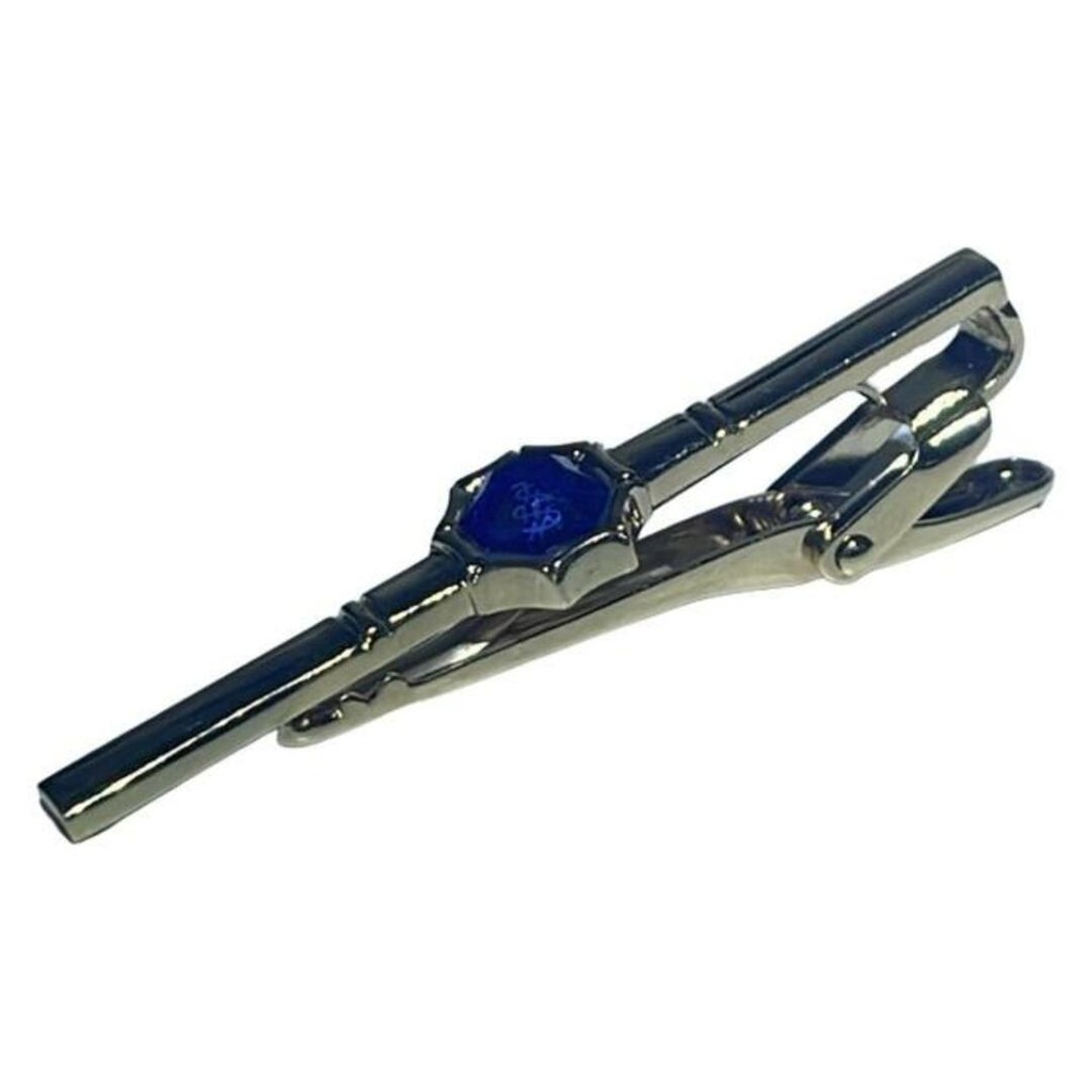 Yves Saint Laurent YSL Laula SAINTLAURENT Necktie gold blue Direct from Japan Secondhand