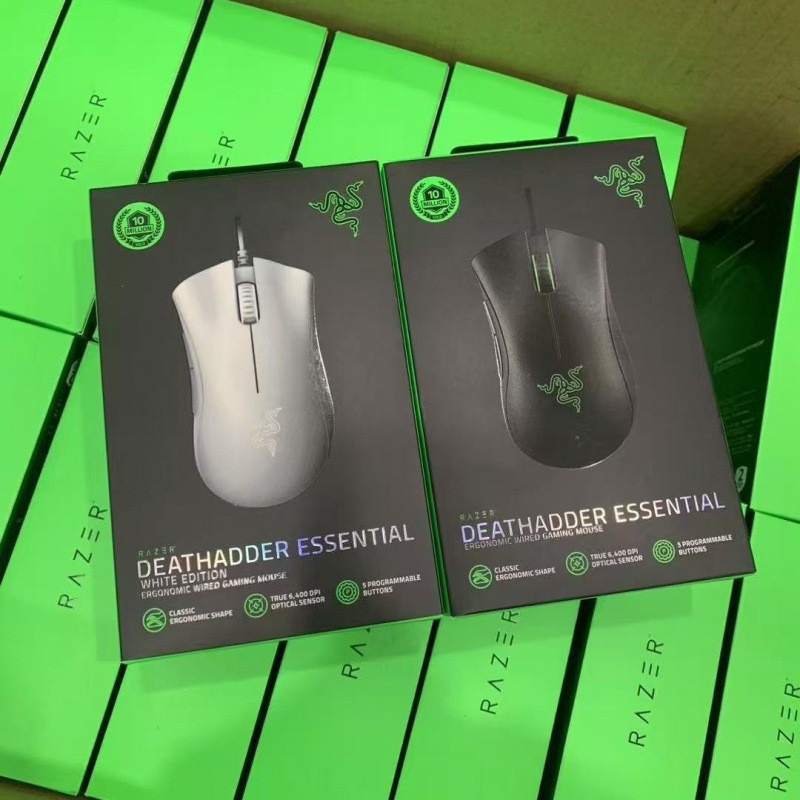 批发标准版有线鼠标游戏电竞Deathadder Essential外贸爆款