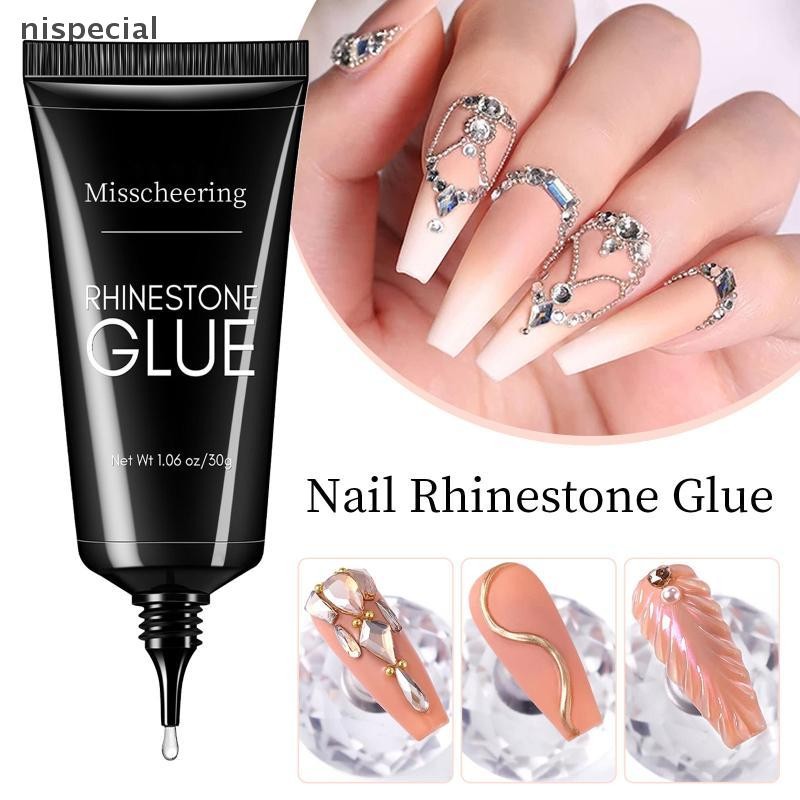 [further2023] เล็บ Rhinestone กาวเจลสําหรับเล็บ 15/30ml Super Strong กาวเจลเล็บโปร่งใส Sticky GEL เครื่องประดับตกแต่ง [TH]