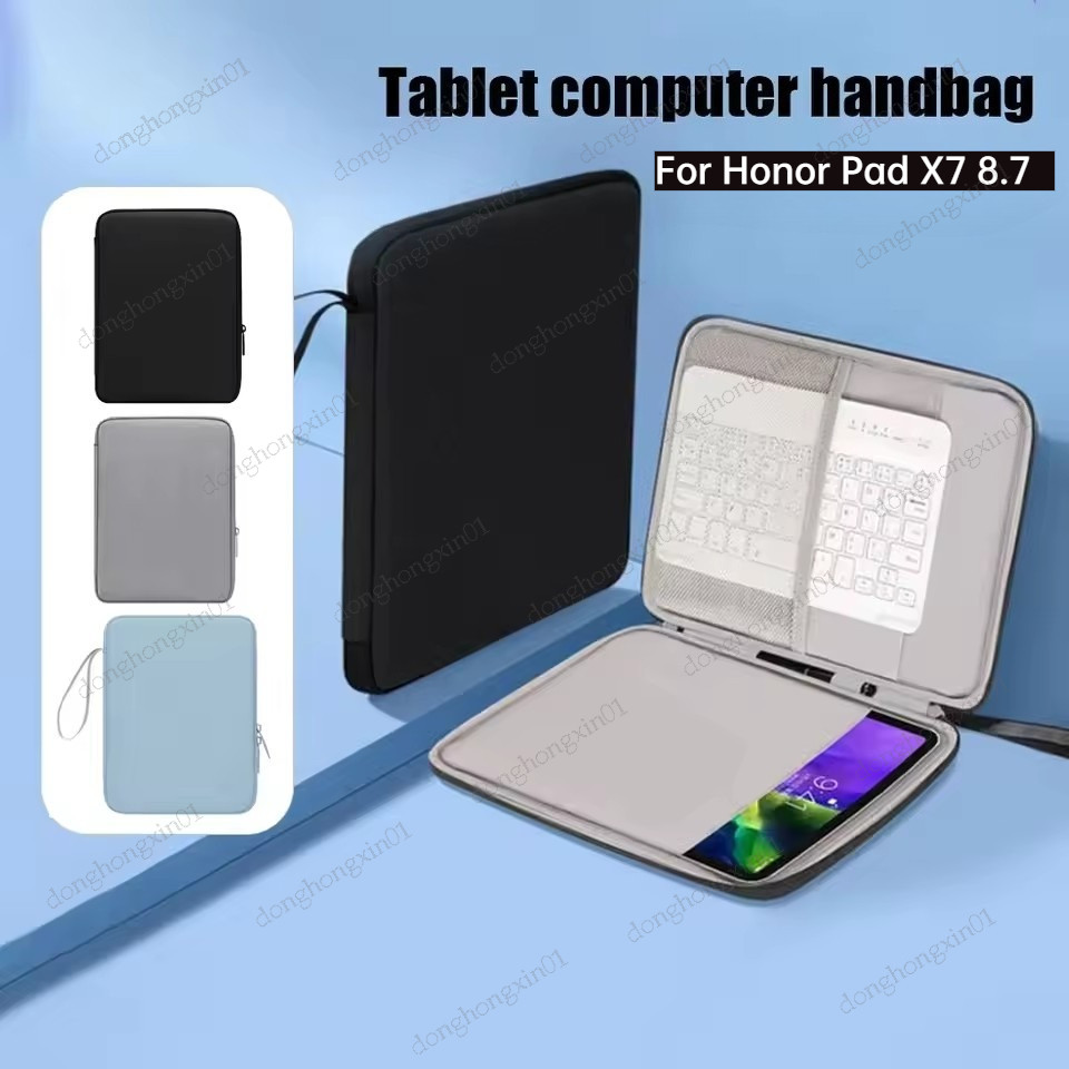 กระเป๋าหนัง PU สําหรับ Honor Pad X7 8.7 นิ้ว 2025 Pad 10 12.1 2025 MagicPad 3 2 GT2 Pro GT Pro Pad9 X9a V9 X8a X9 X8 Pro X7 พร้อมสายคล้องมือ 8.7