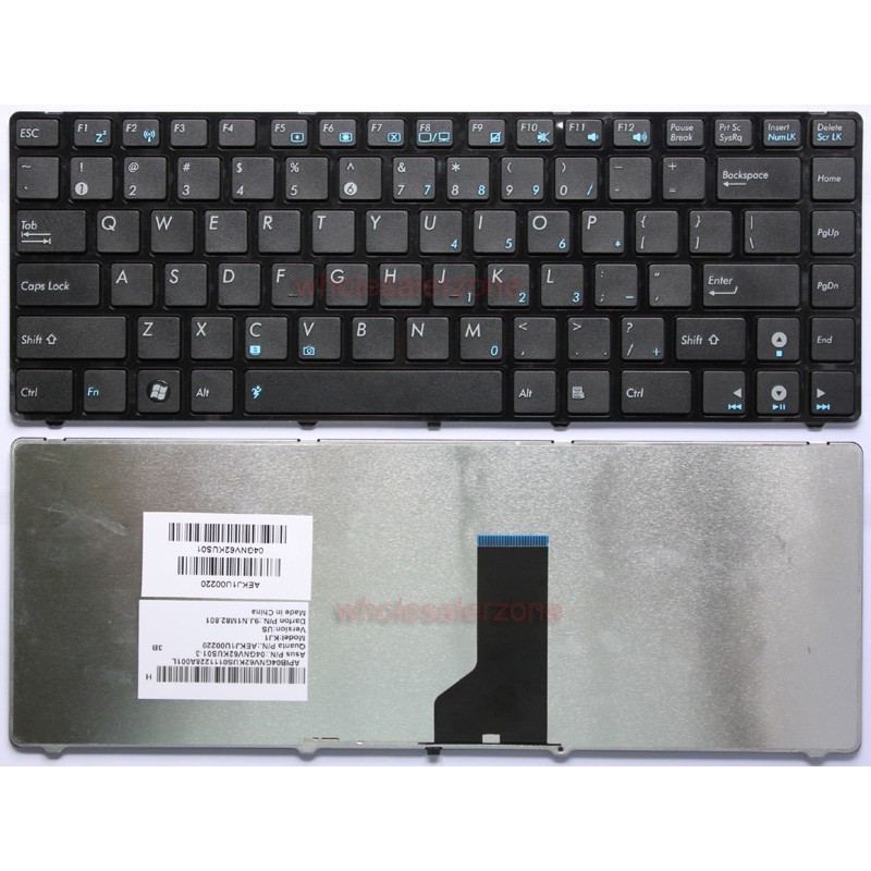 JGD Asus X42 X43 X44 A42 A43 A43S K42 K42D K43 N43 N82 U31 UL30 UL80 คีย์บอร์ด
