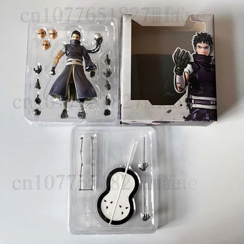 SHFiguarts SHF อะนิเมะรูป Naruto Uchiha Obito Shippuden สําเร็จรูป Action Figure ของเล่น Joint Movab