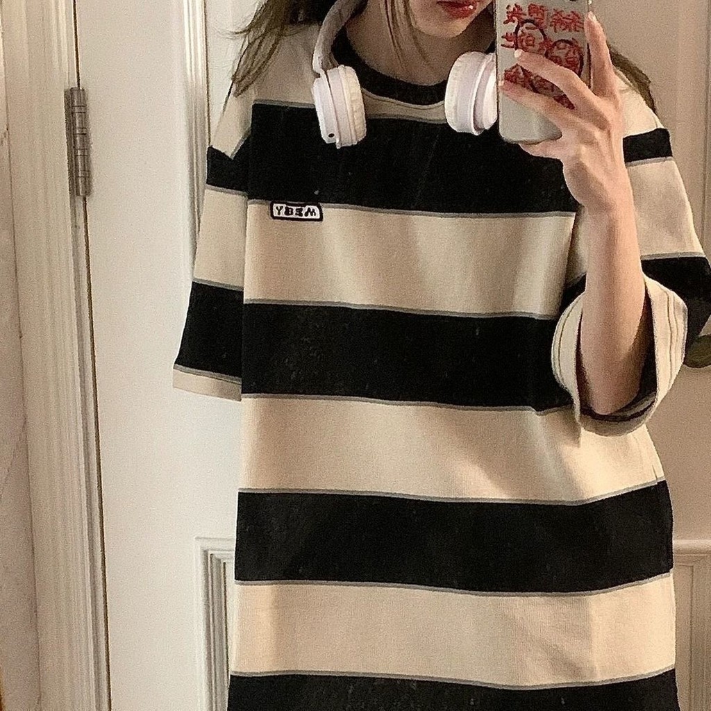 Hl Retro เสื้อยืดแขนสั้นผู้หญิงสีบริสุทธิ์ 2XL 67 50 kg 80 00 กก Shop Lzboi 4 th ✨june299.th✨