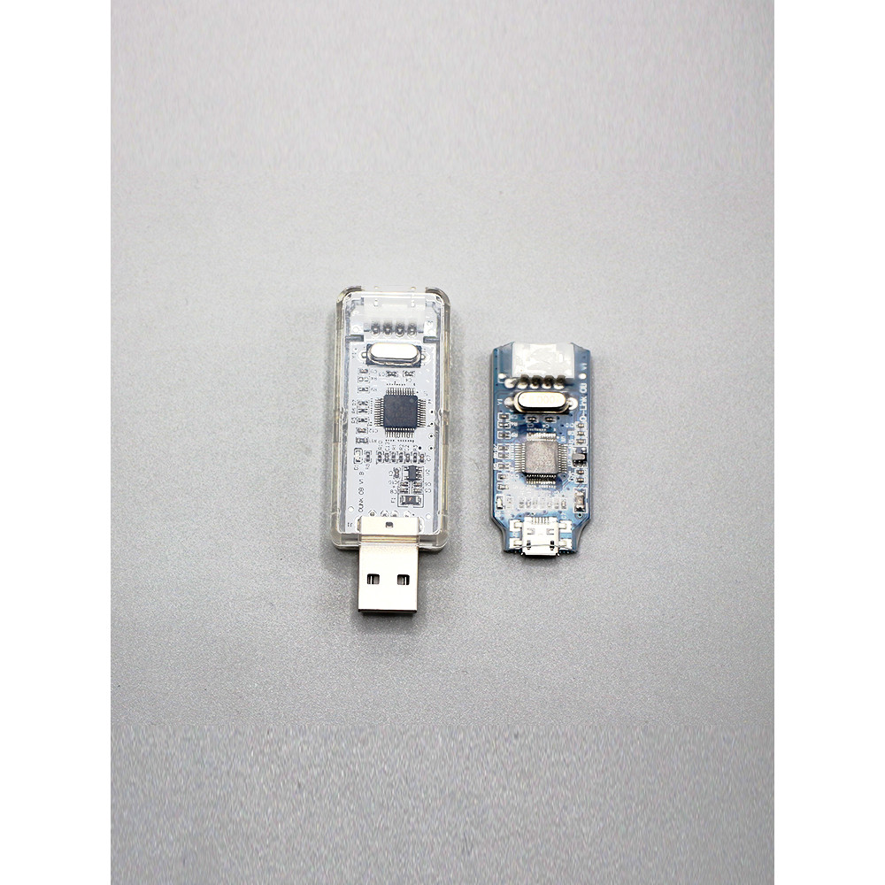 เข้ากันได้กับ J-link OB จําลองดาวน์โหลดเครื่องทดสอบ SWD โปรแกรมเมอร์ jlink Downloader แทน V8 สีฟ้า