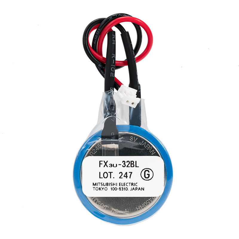 FX3U-32BL แบตเตอรี่ Mitsubishi PLC 3V ยี่ห้อใหม่ FX3U/5U/3G CR2450HR