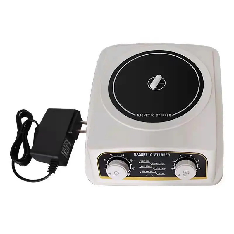Magnetic Stirrer Mixer Medical Science อุปกรณ์การศึกษาเคมี Mini Adjustable Magnetc Stirrer Mixer