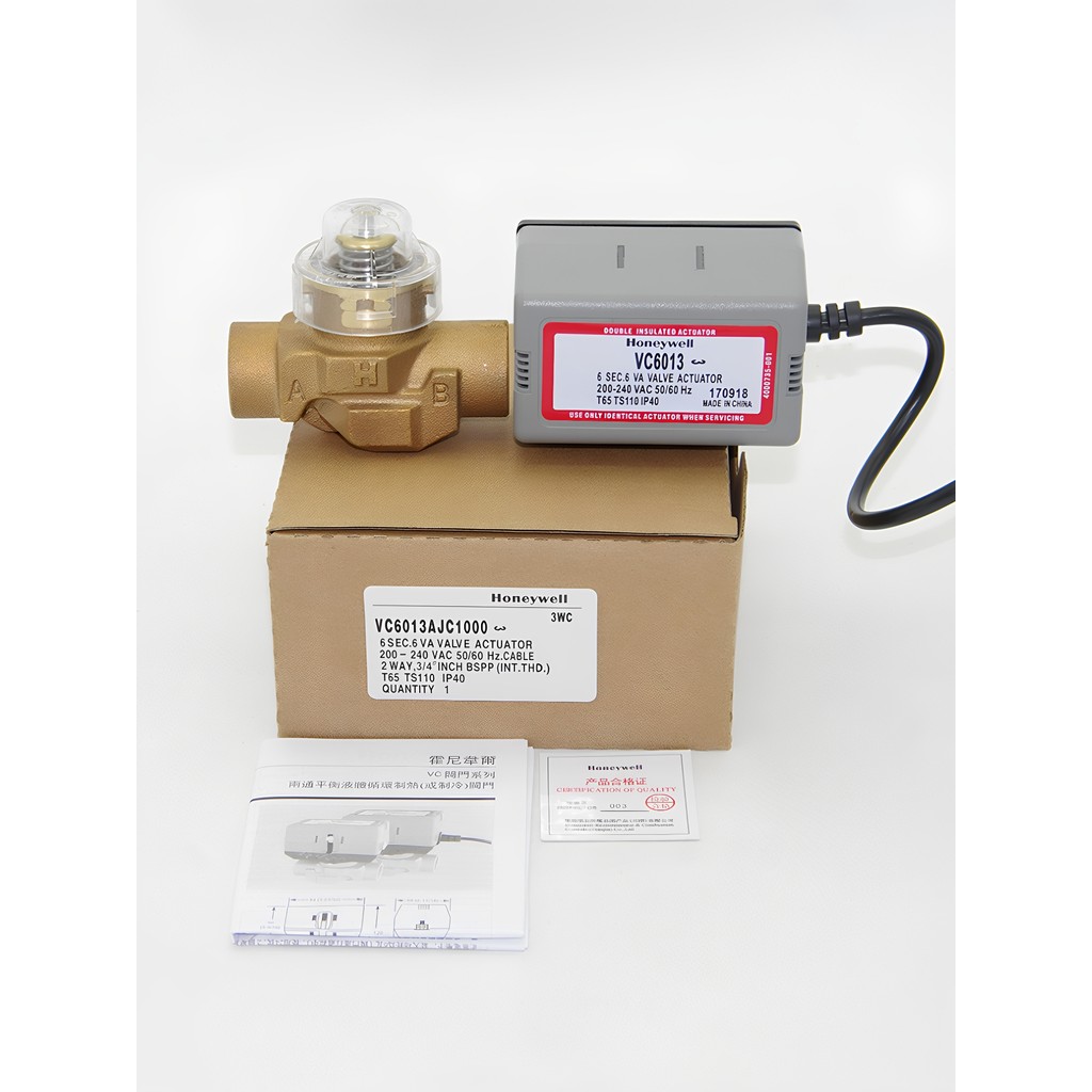 เหมาะสําหรับ Honeywell Electric Two-Way Electric Thermostat Valve VC6013/VC4013 6 จุด DN20