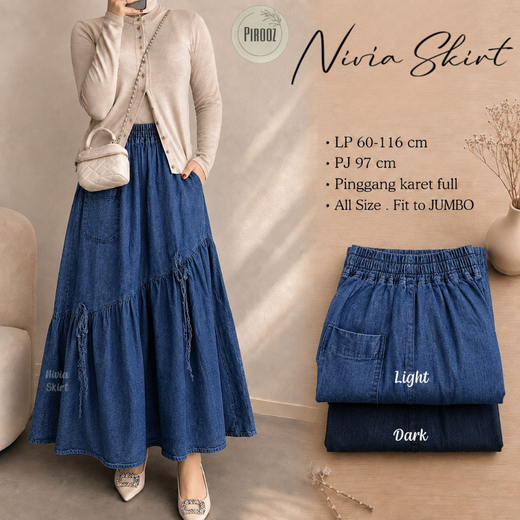 มีกลุ่มซื้อขายขอแอดมิน er elrumi 1506 NIVIA SKIRT FASHION PiRooZ alya store