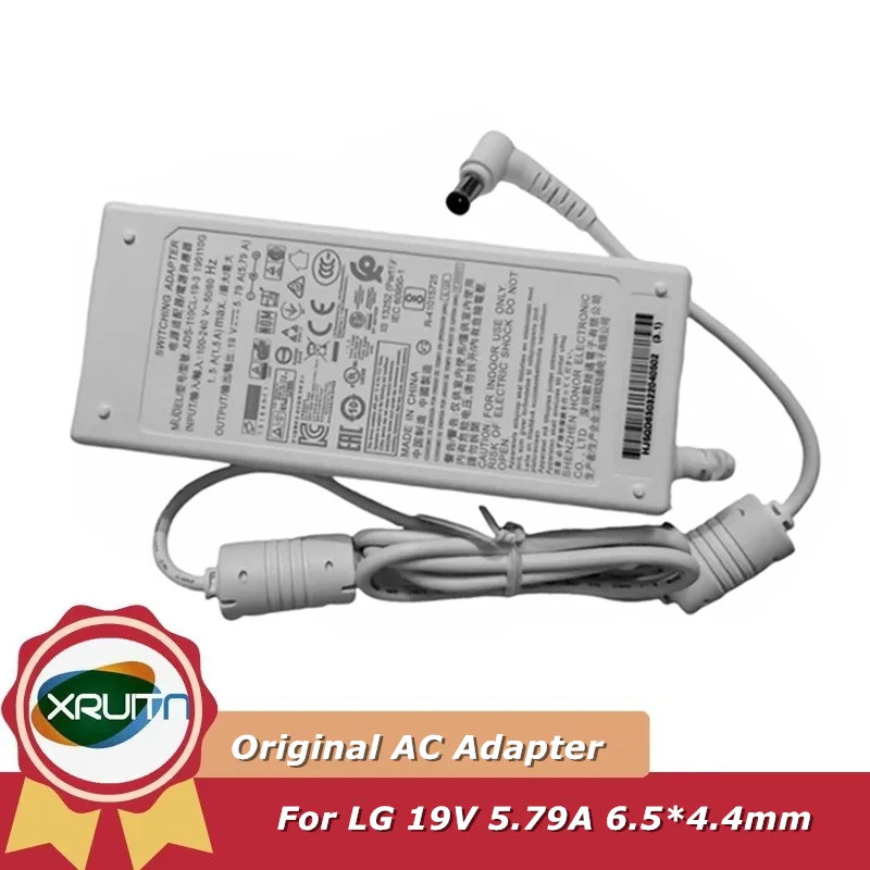 แท้ ADS-110CL-19-3 190110G 19V 5.79A อะแดปเตอร์ AC EAY63032202 แหล่งจ่ายไฟ 110W สําหรับ LG MONITOR 3