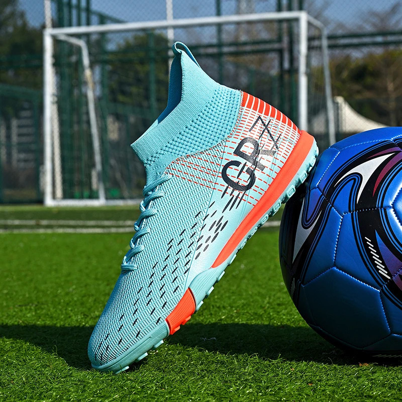 Professional Original Society ฟุตบอล Boot ลื่น Field Turf การฝึกอบรม Five-a-side รองเท้าฟุตบอลวัยรุ่