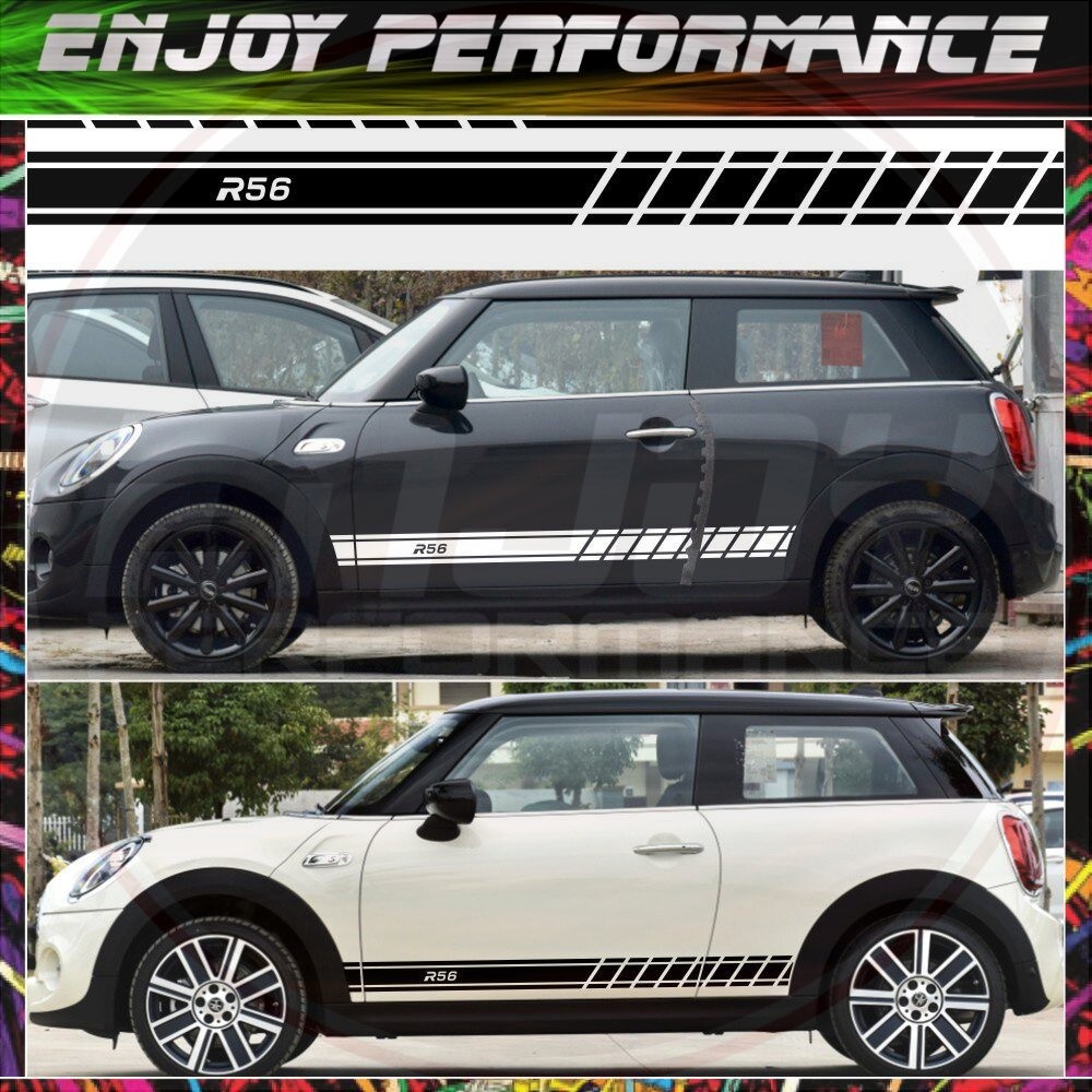 2PCS Mini Cooper F56 F54 F57 F55 F60 R50 R52 R53 R55 R56 R57 R58 R59 R60 R61 R2 รถประตูด้านข้างกระโป