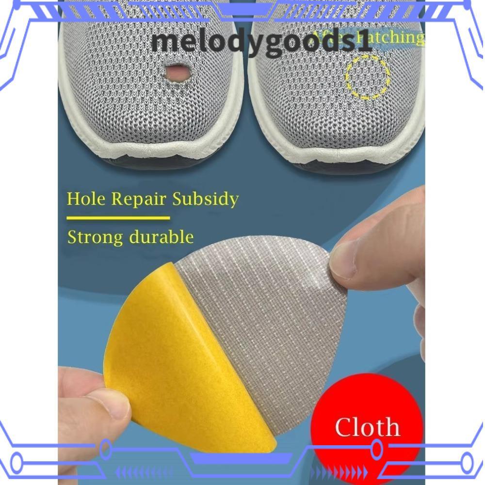MELODYGOODS 4 ชิ้น/6 ชิ้น Vamp ซ่อม,ไมโครไฟเบอร์หนัง Hole Patch รองเท้ากีฬาแพทช์, Self-กาว Heel Insole รองเท้าผ้าใบ Heel Protector รองเท้ากีฬา