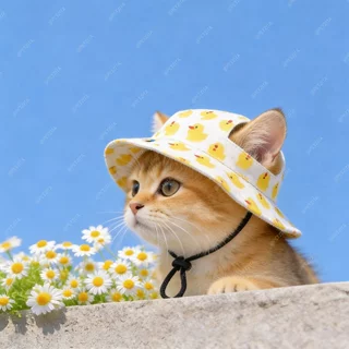 🇹🇭พร้อมส่ง🇹🇭 🐤 หมวกลายเป็ดน้อยสุดน่ารัก for pet หมวกสุนัข ชุดหมา ชุดแมว สัตว์เลี้ยง