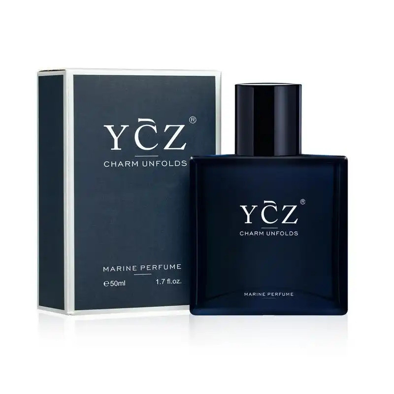YCZ Cologne Midnight Marine Eau De Parfum - Unisex 50ml Ocean Fresh Scent Premium Aromatic Woody Fra