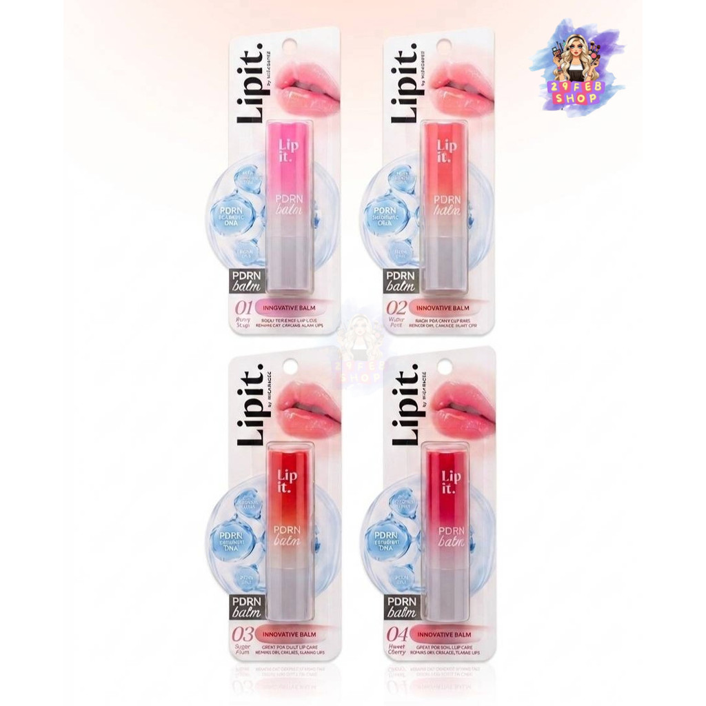 Lipit PDRN Balm ลิปอิท พีดีอาร์เอ็นบาล์ม 3g.💓