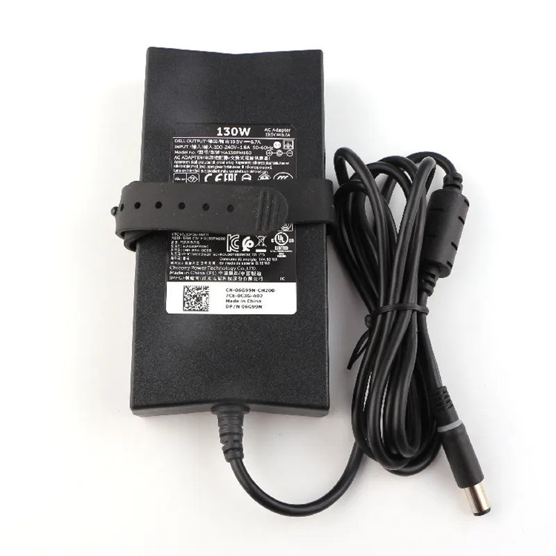 130W แล็ปท็อป AC Adapter Power Charger PA-4E PA-13 ครอบครัว JU012 CM161 0X9366 LA130PM121 HA130PM160
