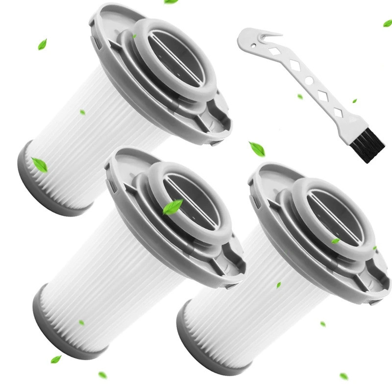 ตัวกรองทดแทน 3 แพ็คสําหรับเครื่องดูดฝุ่น Rowenta - ตัวกรองทดแทนสําหรับ Rowenta X-Force Flex 8.60 RH9
