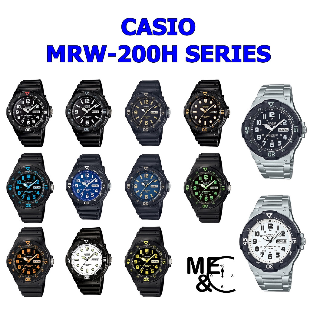 CASIO MRW-200H SERIES ของแท้ ประกัน CMG