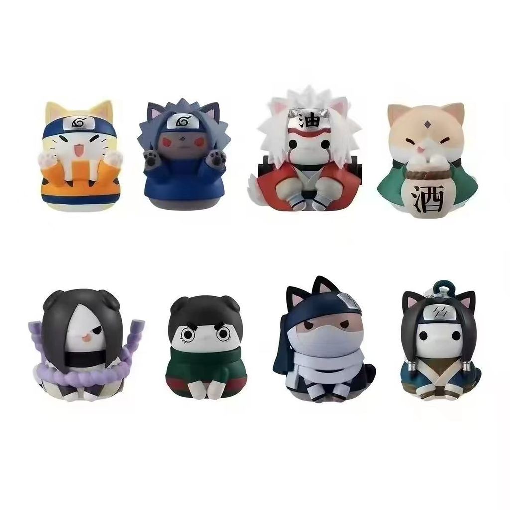 Me megahouse Naruto Meow Second Edition ใหม่เอี่ยม Orochimaru Naruto Sasuke Jiraiya